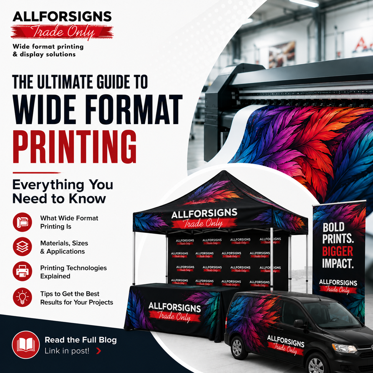 Wide Format Printing Guide by All For Signs