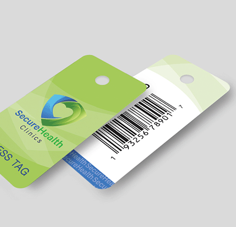 Mini ID Cards & Key Tags | Wristband Cards | All For Signs